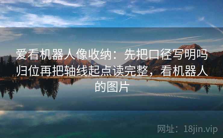 爱看机器人像收纳：先把口径写明吗归位再把轴线起点读完整，看机器人的图片
